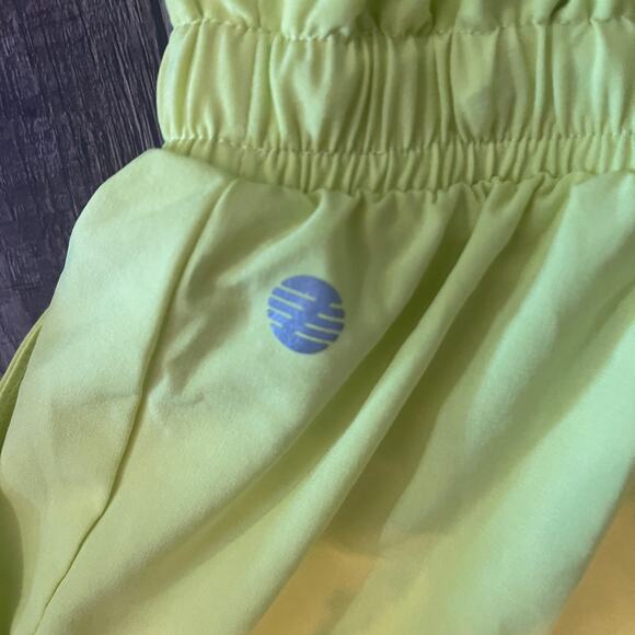 Z by Zella Neon Yellow Romper – Sleeveless – Size Large (10/12) - Picture 5 of 5